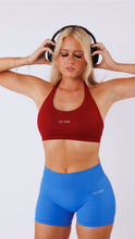 Load image into Gallery viewer, Blue ES TIME Halter bra
