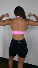 Load image into Gallery viewer, Pink ES TIME Halter bra
