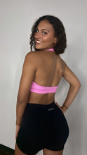 Load image into Gallery viewer, Pink ES TIME Halter bra
