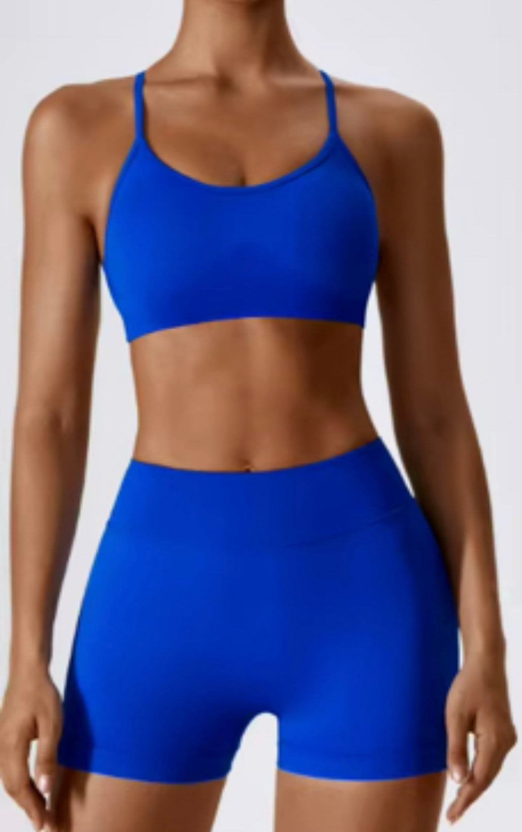 Blue ES TIME FOR FITNESS Women Shorts