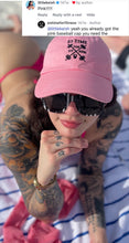 Load image into Gallery viewer, Pink ES TIME FOR FITNESS  Hat (Baseball  Cap) With Black Logo
