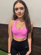 Load image into Gallery viewer, Pink ES TIME Halter bra
