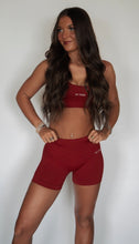 Load image into Gallery viewer, Scarlet Red ES TIME Halter bra
